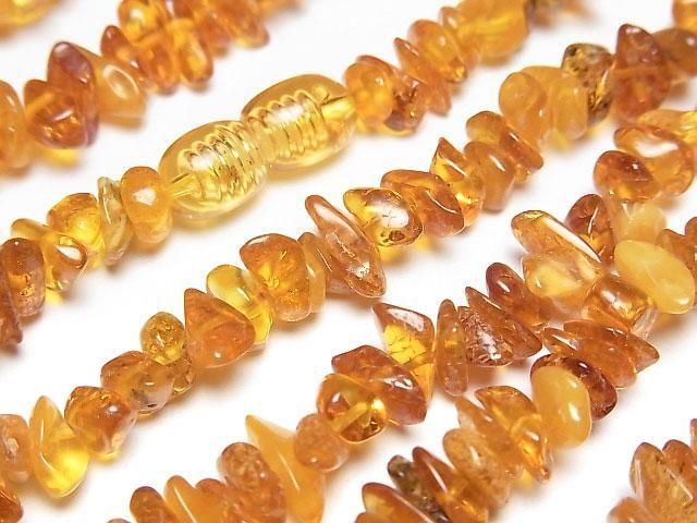 [Video] Baltic Amber Chips (Small Nugget) Necklace