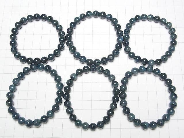 [Video] Teal Blue Apatite AA+ Round 8mm Bracelet