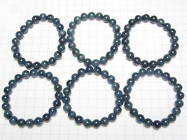 [Video] Teal Blue Apatite AA+ Round 10mm Bracelet