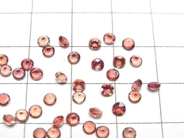[Video]High Quality Oregon Sunstone AAA Loose stone Round Faceted 3x3mm 5pcs