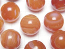 [Video] Carnelian, Sardonyx Sphere, Round 15mm 3pcs