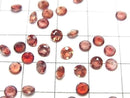 [Video]High Quality Oregon Sunstone AAA Loose stone Round Faceted 4x4mm 3pcs