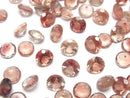 [Video]High Quality Oregon Sunstone AAA Loose stone Round Faceted 6x6mm 1pc
