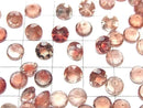 [Video]High Quality Oregon Sunstone AAA Loose stone Round Faceted 6x6mm 1pc