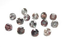 [Video]High Quality Oregon Sunstone AAA Loose stone Round Faceted 6x6mm 1pc