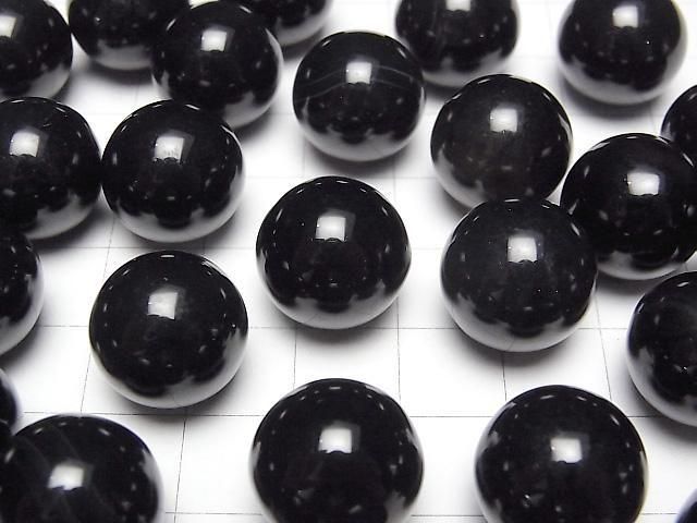 [Video] Onyx Sphere, Round 15mm 3pcs