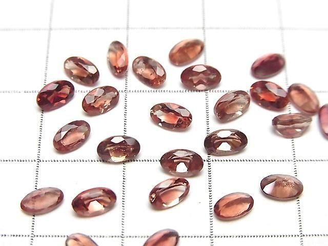 [Video]High Quality Oregon Sunstone AAA Loose stone Oval Faceted 5x3mm 3pcs