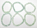 [Video] Green Fluorite AAA 20 Faceted Round 8mm Bracelet