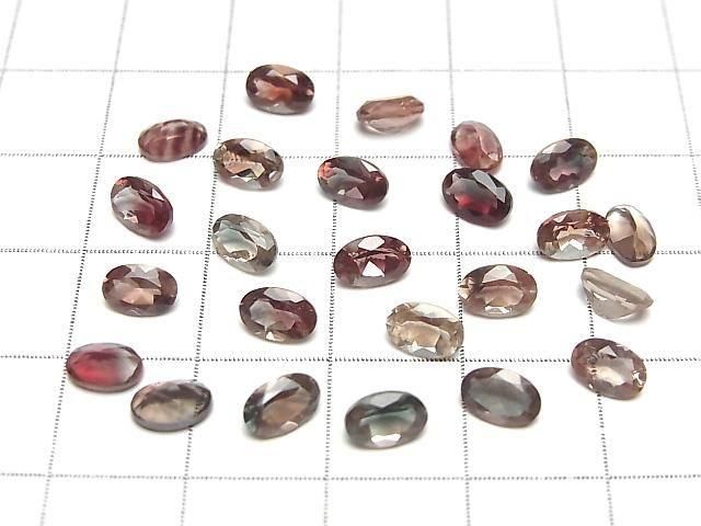 [Video]High Quality Oregon Sunstone AAA Loose stone Oval Faceted 6x4mm 2pcs