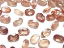 [Video]High Quality Oregon Sunstone AAA Loose stone Oval Faceted 7x5mm 1pc