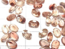 [Video]High Quality Oregon Sunstone AAA Loose stone Oval Faceted 7x5mm 1pc