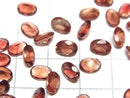 [Video]High Quality Oregon Sunstone AAA Loose stone Oval Faceted 7x5mm 1pc