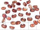 [Video]High Quality Oregon Sunstone AAA Loose stone Oval Faceted 7x5mm 1pc