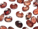 [Video]High Quality Oregon Sunstone AAA Loose stone Oval Faceted 8x6mm 1pc