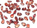 [Video]High Quality Oregon Sunstone AAA Loose stone Pear shape Faceted 6x4mm 2pcs