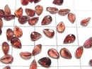 [Video]High Quality Oregon Sunstone AAA Loose stone Pear shape Faceted 6x4mm 2pcs