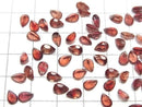 [Video]High Quality Oregon Sunstone AAA Loose stone Pear shape Faceted 6x4mm 2pcs