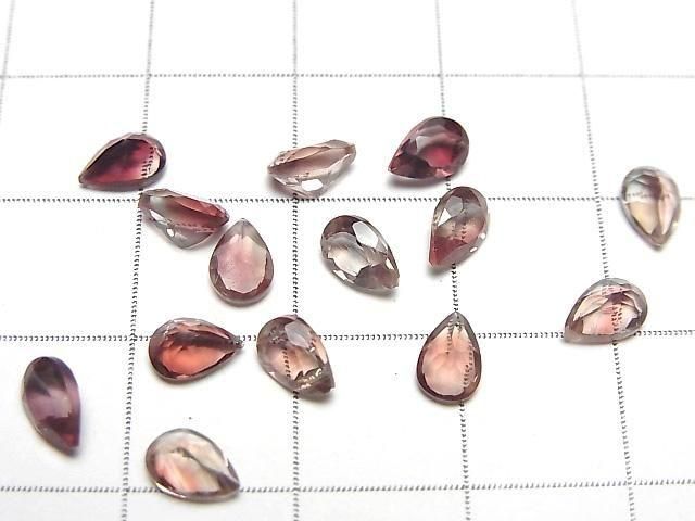 [Video]High Quality Oregon Sunstone AAA Loose stone Pear shape Faceted 6x4mm 2pcs
