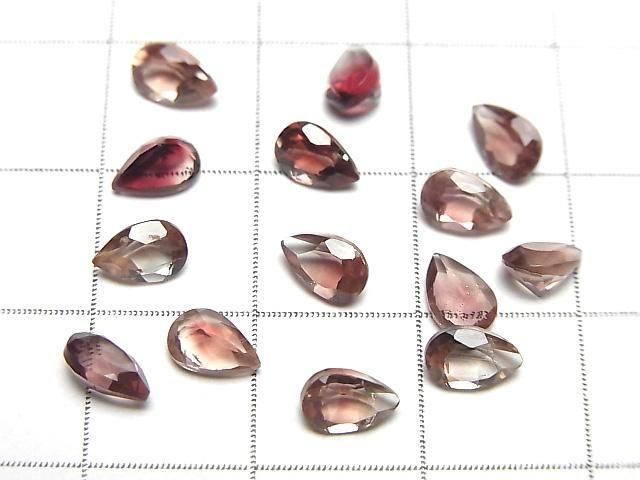 [Video]High Quality Oregon Sunstone AAA Loose stone Pear shape Faceted 6x4mm 2pcs