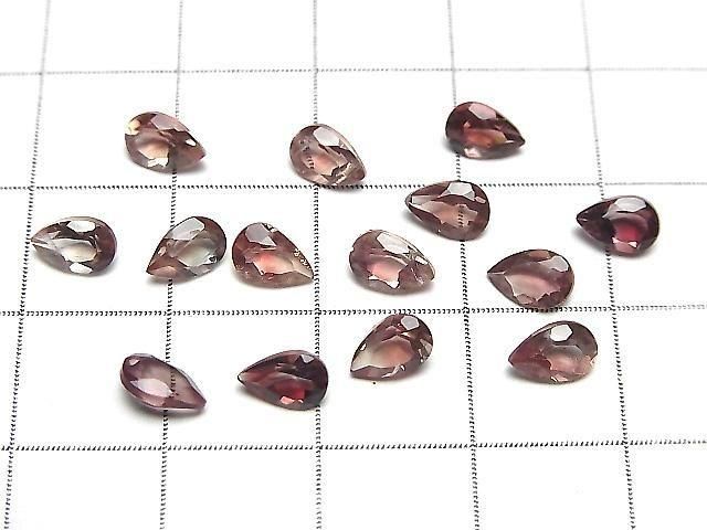 [Video]High Quality Oregon Sunstone AAA Loose stone Pear shape Faceted 6x4mm 2pcs