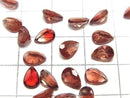 [Video]High Quality Oregon Sunstone AAA Loose stone Pear shape Faceted 7x5mm 1pc