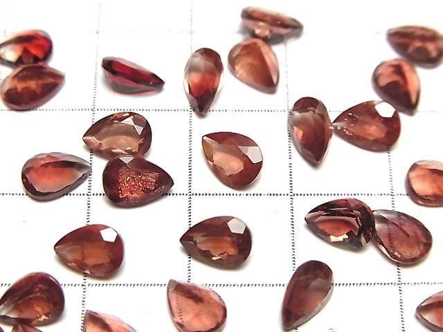 [Video]High Quality Oregon Sunstone AAA Loose stone Pear shape Faceted 7x5mm 1pc