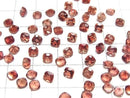 [Video]High Quality Oregon Sunstone AAA Loose stone Square Faceted 4x4mm 2pcs