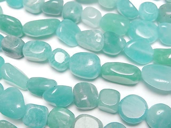 [Video] Amazonite AA++ Nugget 1strand beads (aprx.15inch/38cm)