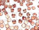 [Video]High Quality Oregon Sunstone AAA Loose stone Square Faceted 5x5mm 1pc