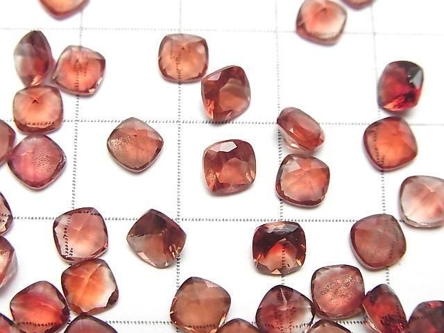 [Video]High Quality Oregon Sunstone AAA Loose stone Square Faceted 5x5mm 1pc