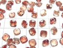 [Video]High Quality Oregon Sunstone AAA Loose stone Square Faceted 6x6mm 1pc