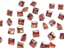 [Video]High Quality Oregon Sunstone AAA Loose stone Square Faceted 4x4mm 2pcs