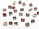 [Video]High Quality Oregon Sunstone AAA Loose stone Square Faceted 4x4mm 2pcs
