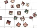 [Video]High Quality Oregon Sunstone AAA Loose stone Square Faceted 4x4mm 2pcs