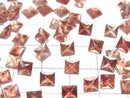 [Video]High Quality Oregon Sunstone AAA Loose stone Square Faceted 5x5mm 1pc