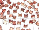 [Video]High Quality Oregon Sunstone AAA Loose stone Square Faceted 6x6mm 1pc