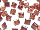 [Video]High Quality Oregon Sunstone AAA Loose stone Square Faceted 6x6mm 1pc