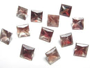 [Video]High Quality Oregon Sunstone AAA Loose stone Square Faceted 6x6mm 1pc