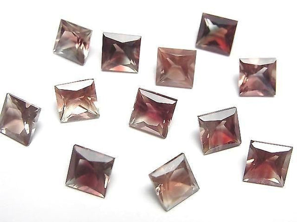 [Video]High Quality Oregon Sunstone AAA Loose stone Square Faceted 6x6mm 1pc