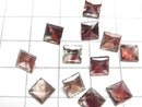 [Video]High Quality Oregon Sunstone AAA Loose stone Square Faceted 6x6mm 1pc