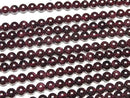 Garnet AA+ Round 6mm 1strand beads (aprx.15inch/36cm)