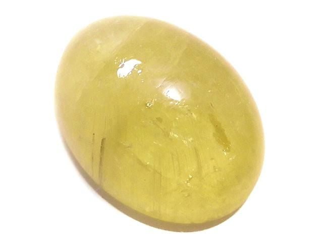 [Video][One of a kind] Yellow Danburite Cabochon 1pc NO.27