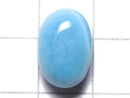 [Video][One of a kind] High quality Larimar Pectolite AAA Cabochon 1pc NO.542