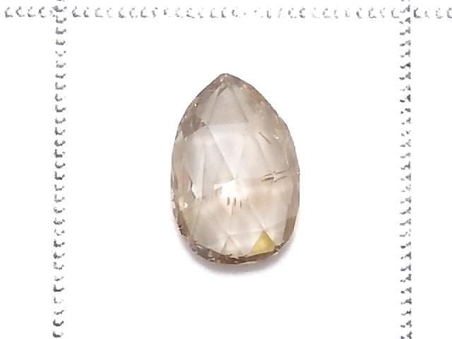 [Video][One of a kind] Light brown Diamond Loose stone Rose Cut 1pc NO.53