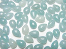 [Video] Amazonite AA++ Pear shape Cabochon 6x4mm 5pcs