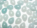 [Video] Amazonite AA++ Pear shape Cabochon 8x6mm 5pcs