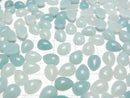 [Video] Amazonite AA++ Pear shape Cabochon 8x6mm 5pcs