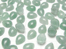 [Video] Green Aventurine Pear shape Cabochon 8x6mm 5pcs