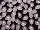[Video]Rose Quartz AA++ Pear shape Cabochon 6x4mm 5pcs