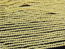 [Video]High Quality! Cubic Zirconia AAA Faceted Round 2mm [Milky Yellow] 1strand beads (aprx.14inch/35cm)